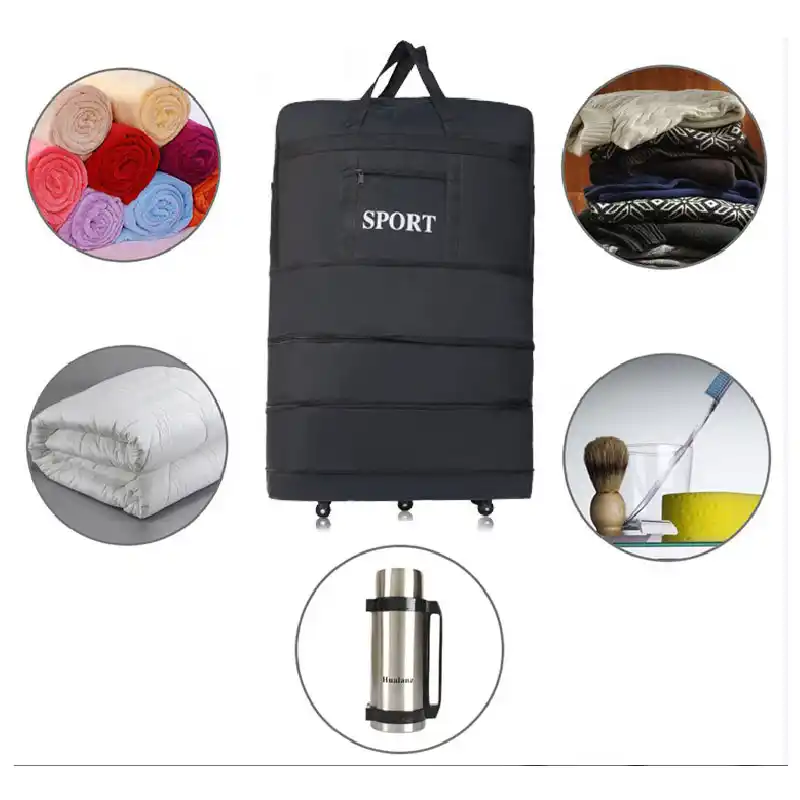 light luggage with wheels