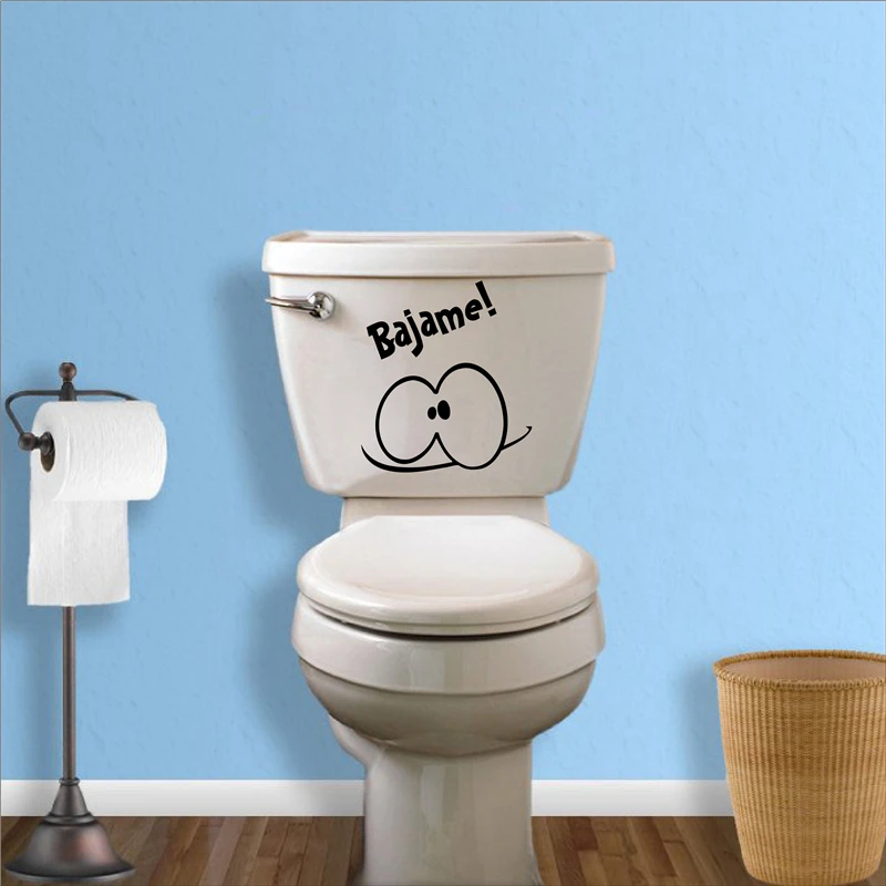 DIY WC-Deckel Sitze Abdeckung Wandaufkleber Badezimmer Aufkleber Wandbild de.
