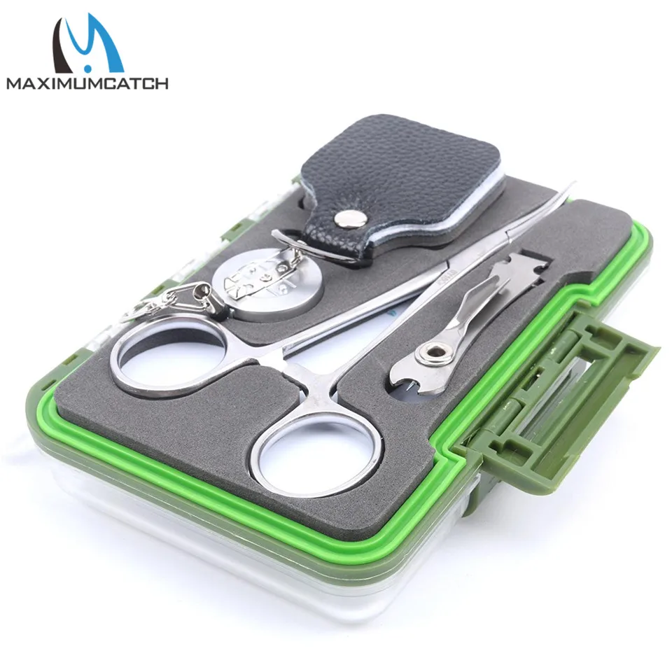 

Maximumcatch Fly Fishing Tools Fishing Accessory & Forceps & Retractor & Nipper&Fly Box Flies