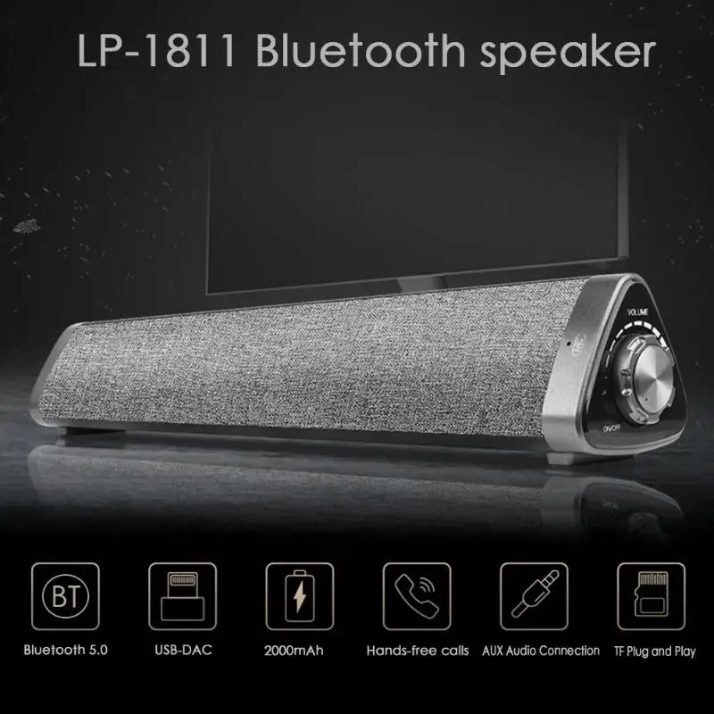 ALLOYSEED smart cloud speaker Высокое качество Bluetooth 5,0 динамик дистанционная карта динамик длинный компьютер аудио использование для компьютера телефон