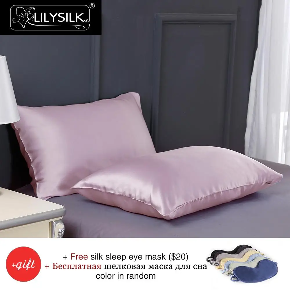 Lilysilk Pure 100 Silk Pillowcase Beauty Chinese Natural Mulberry Hair
