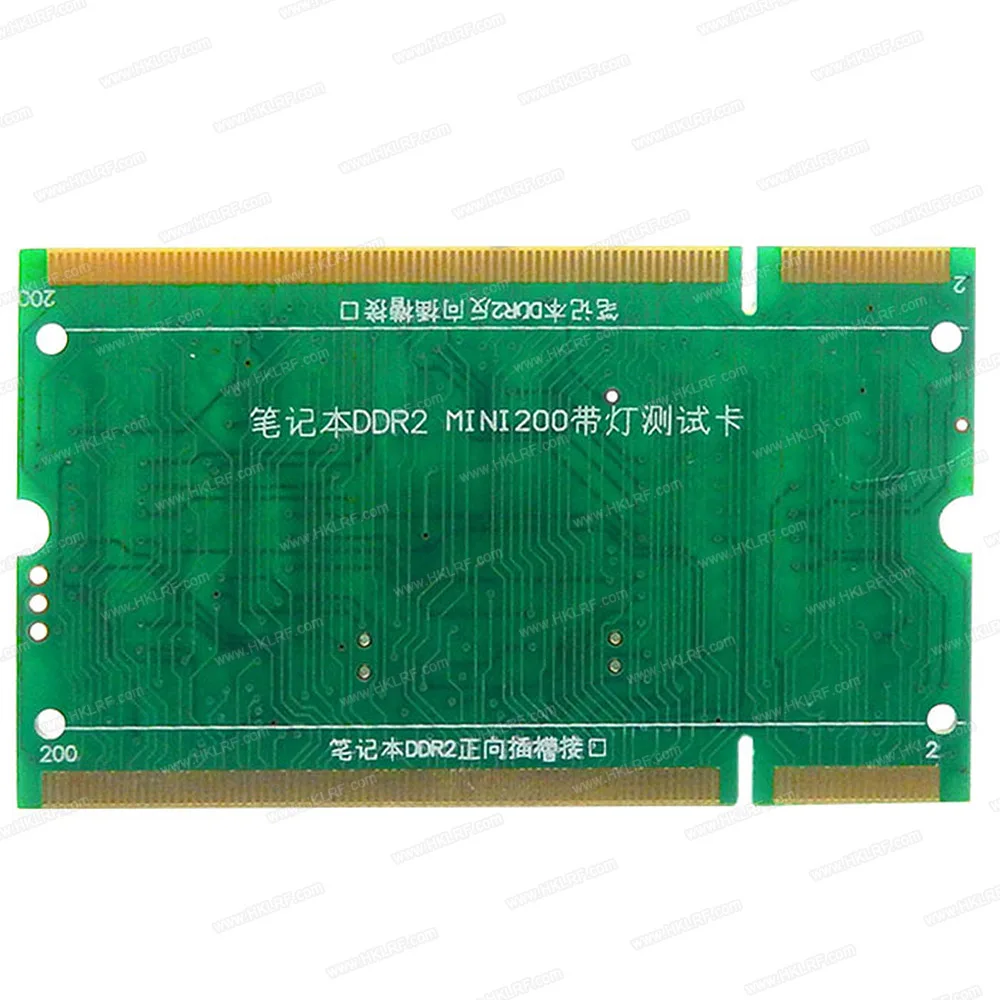 Ноутбук DDR2 DDR3 Разъем для карты памяти тестер с светодиодный DDR2 Слот тестер для материнской платы ноутбука