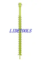 New Model Double Blade  Diameter 40mm 60mm,80mm,80CM Long Auger Drill bits, Earth Drill for Hole Digger,replacement 1