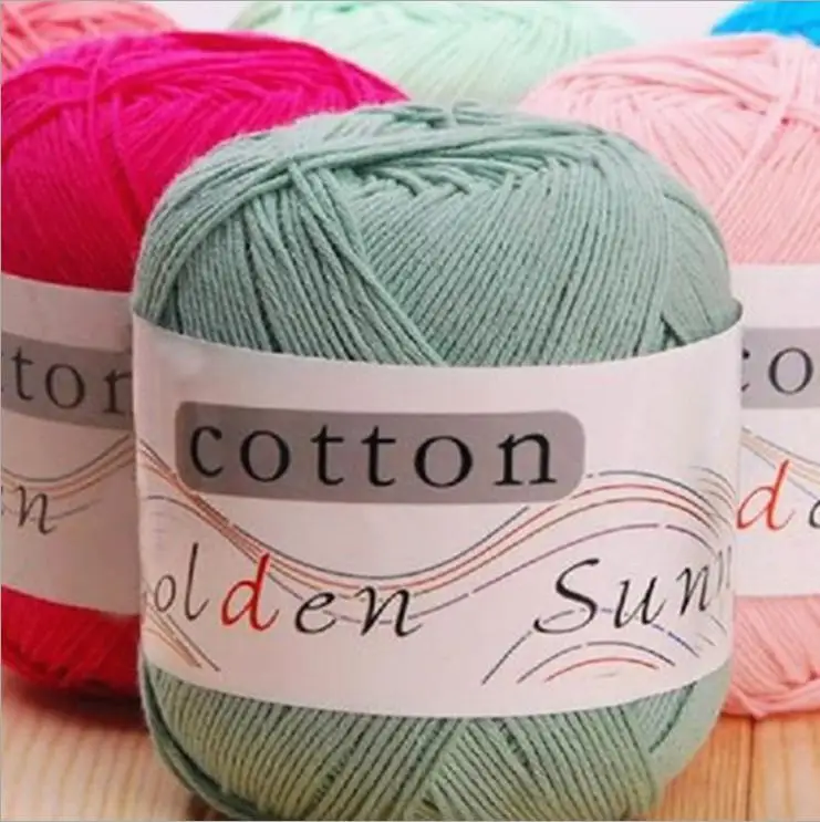 crochet yarn cotton knitting yarn baby yarn for hand knitting crochet