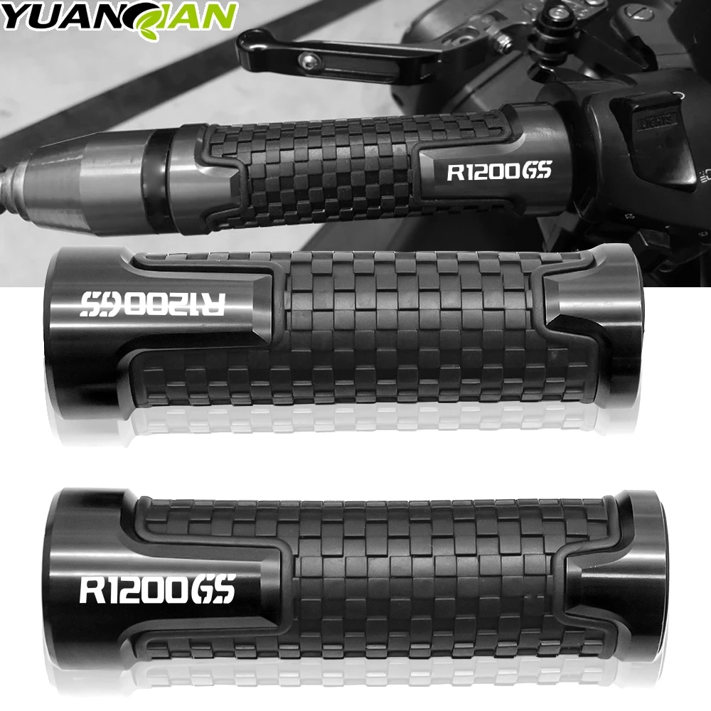 

Motorcycle handlebar grips handle bar CNC Aluminum Rubber FOR BMW R 1200 GS R1200GS r 1200 gs r1200 LC Adventure 2014 2015 2016