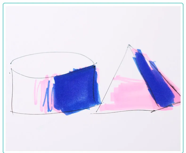 Художественный графический Рисунок манга акварельные чернила с двумя кончиками кисти и тонким пером Эскиз маркер ручка 12 18 24 цвета набор кистей ручка