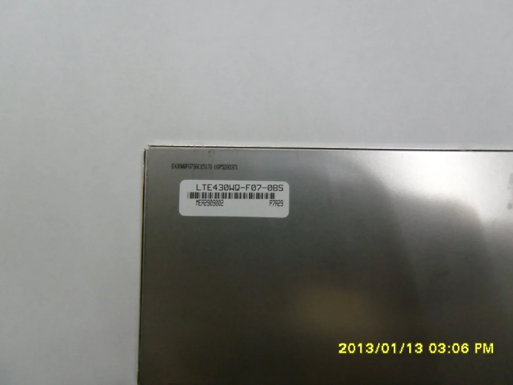A + новый оригинальный LTE430WQ F07 0BS ЖК Бесплатная доставка|lcd|lcd lcdlcd 7 |
