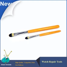 2 шт./компл. большие и маленькие типа деревянные руль Инструменты для ремонта часов масло для часов щетка для легко снимается и стирается часы