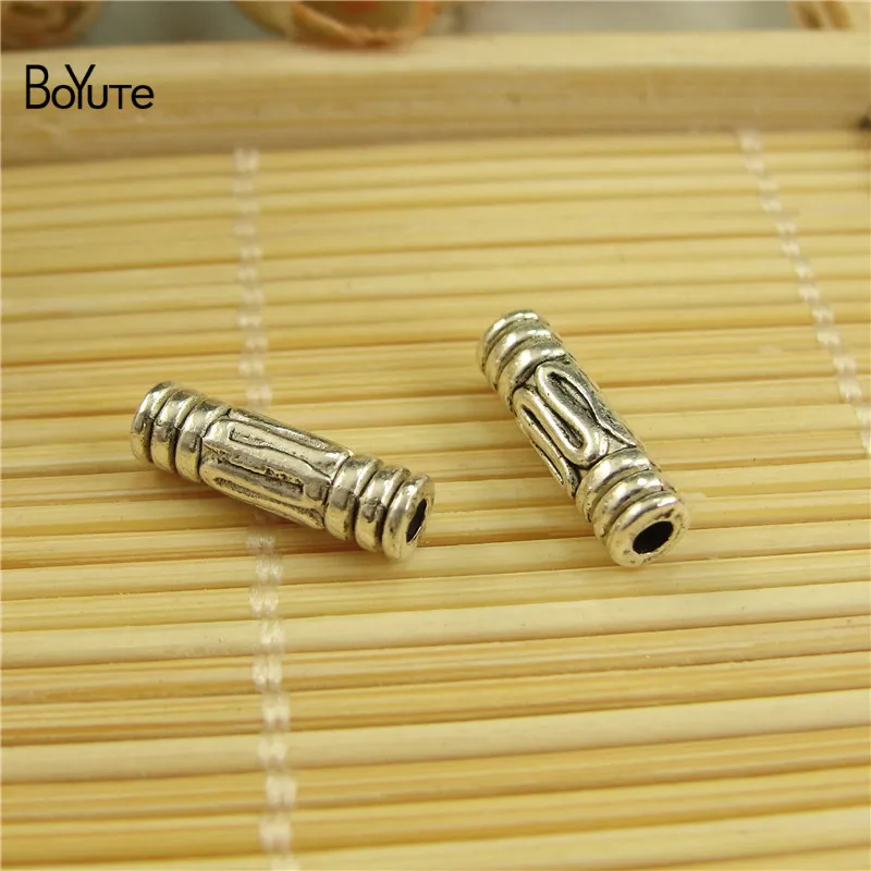 BoYuTe Wholesale Tibetan Silver Beads DIY Hand Made Jewelry Accessories Spacer Beads Jewlry Making (5)