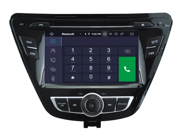 8'' IPS Android 9.0 Octa Core Car DVD GPS Player For Hyundai Elantra Avante Stereo Multimedia Auto Radio Navigation BT Wifi/4G