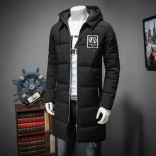 Новинка размера плюс 8XL 7xl 6Xl Мужская Зимняя Повседневная Новая Толстая стеганая куртка на молнии свободные мужские пальто X-long парка Теплая Верхняя одежда с капюшоном