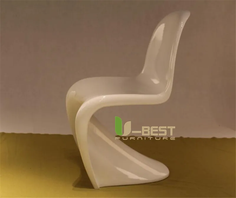 U-BEST S Форма Современные полипропиленовые PP стулья для отдыха, взрослый пластиковый Вернер стул абс