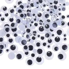 100 шт. 14/15/18 мм Пластик высококачественные солнцезащитные очки игрушечные глаза не самоклеющаяся бумага для куклы Diy Детские Поделки Diy аксессуары