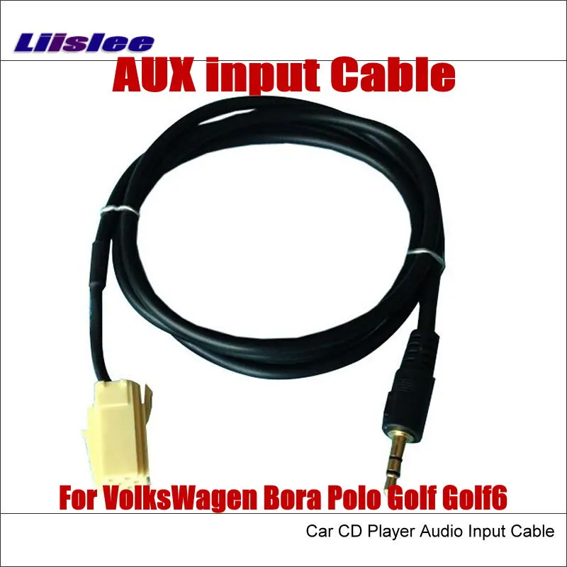 For Vw Bora Polo Golf Golf6 Original Plug Aux Adapter 3.5mm Connector