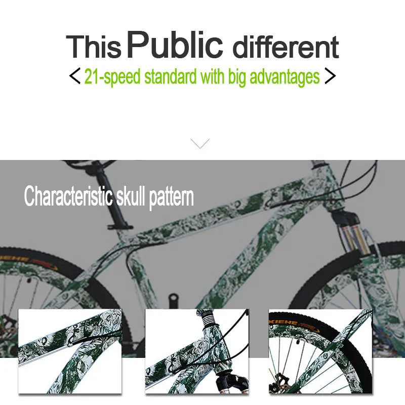 Best Promotion 26 inch bicycle double disc brake bicicleta mountain bike speed student fiets 3