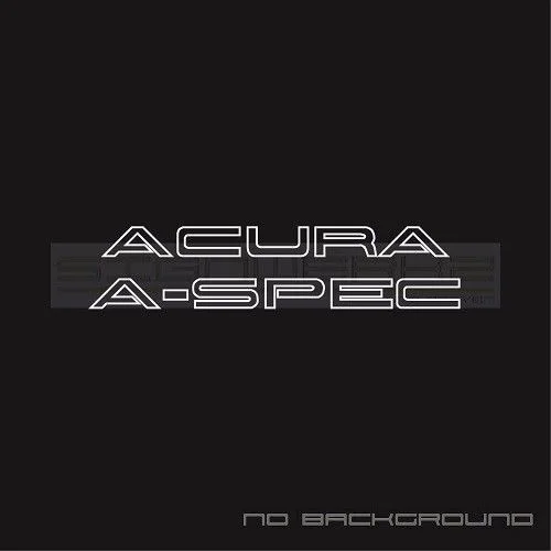Наклейка для авто ACURA A spec 2 стикеров шт./пара TSX RDX MDX TL RSX TLX vtec Acura пара