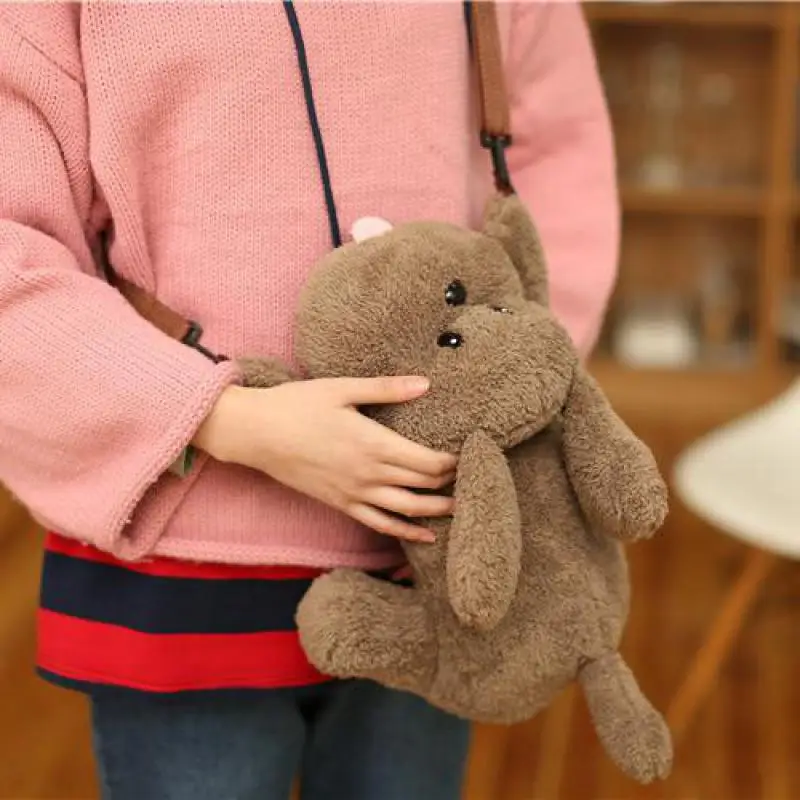 

Cute Yuri on ice Victor Puppy Poodle Dog Plush Bag Makkachin Pet Dog Paper Box Shoulder bag Cosplay Decoration Toy Kids Gifts