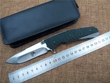 Качество КДЖ Яд складной нож G10 ручка флиппер шарикоподшипник система tactical выживания кемпинг на открытом воздухе ножи EDC инструмент