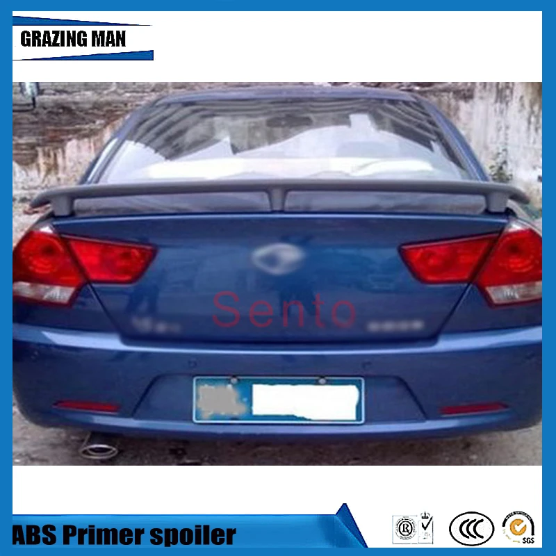 

ABS Primer Unpainted Color Rear Trunk Spoiler For V3 Spoiler