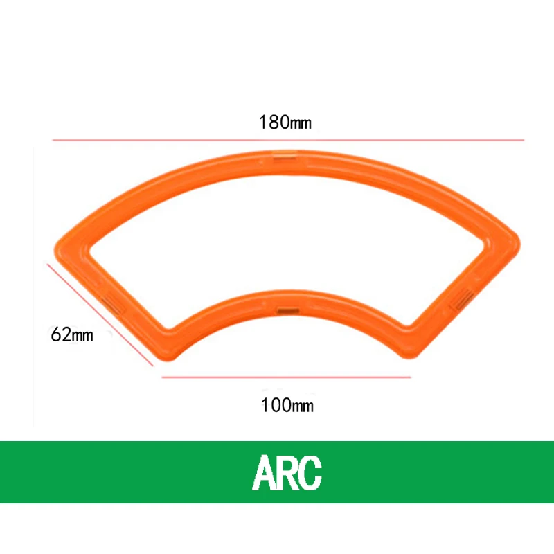 

Big Size Arc Blocks Magnetic Toys Parts Square Accessories Building Bricks Kids Educational Toys For Children