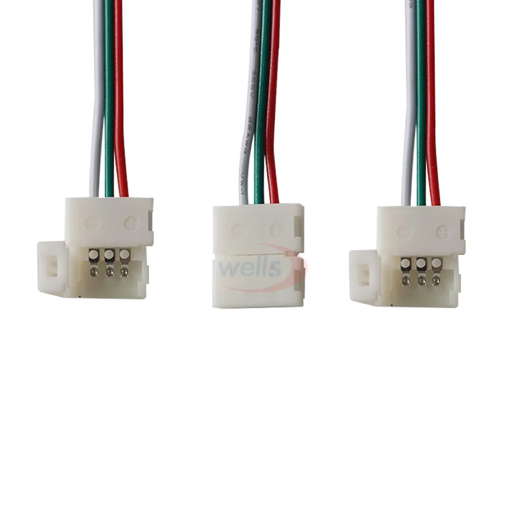 15CM 5pcs 3 pin RGB Connector Cable For WS2812B WS2811 3 pin font b LED b
