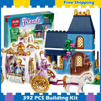 

392pcs Princess Friends Cinderella's Enchanted Evening 25009 Model Building Blocks Children Kids Toys Brick Compatible With Lago