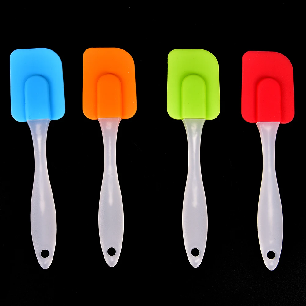 1pcs Food Grade Silicone Spatula Non stick Butter Cream Spatula Pastry