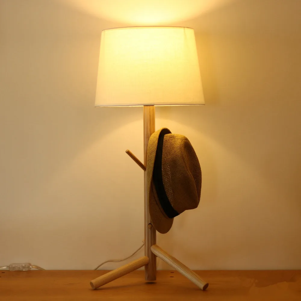 

Japanese floor lamp Living room Bedroom Studio Restaurant wooden tripod stand floor lamp Besides room led wood standing lamp
