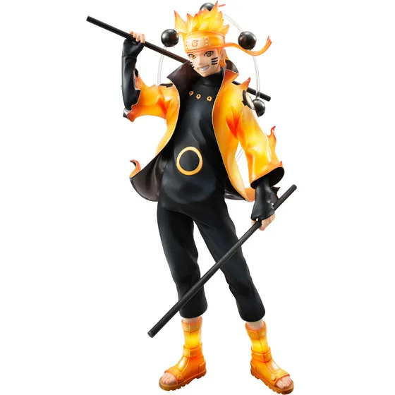 

New 22cm Naruto Uzumaki Naruto Action Figures Anime PVC brinquedos Collection Model toys Free shipping