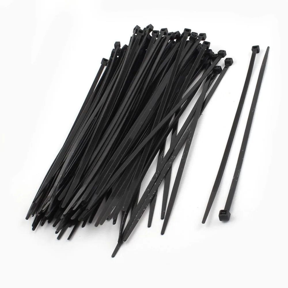 

Packing String Network Electric Wire Cord Cable Zip Ties 3.6x200mm 100pcs