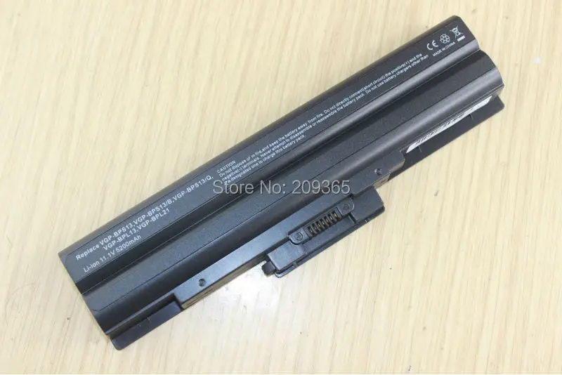 BATTERIA 4400mah per Sony VAIO vgn-sr130es vgn-sr130nb vgn-sr21m