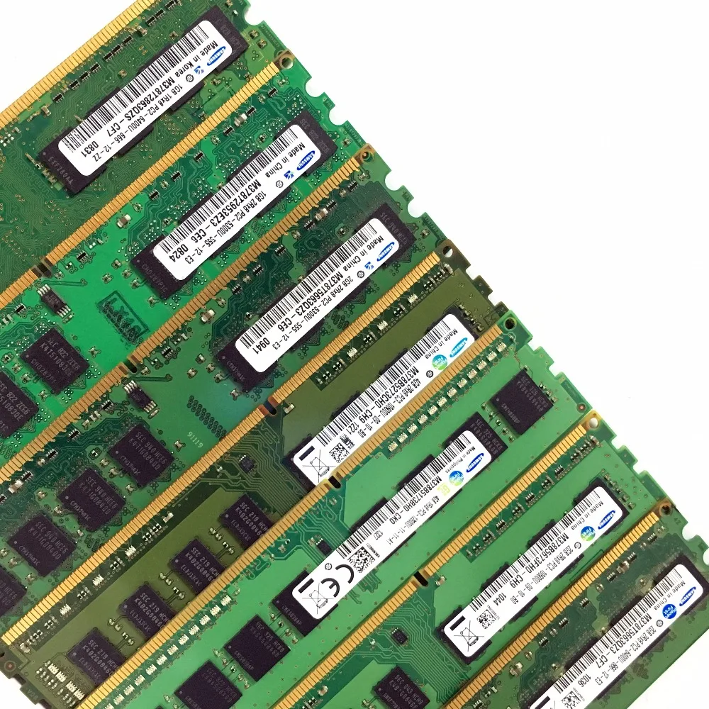 سامسونج PC ذاكرة عشوائية Ram ميموريال وحدة سطح المكتب DDR2 DDR3 1 GB 2 GB 4 GB PC2 PC3 667 mhz 800 mhz 1333 mhz 1600 mhz 8 gb 1333 1600 800 ram