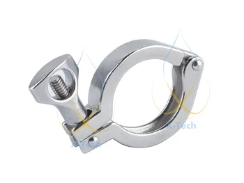 

Wholesale 100pcs 1.5" OD 50.5 Tri-Clamp, Tri-Clover, Single Pin Clamp. Stainless Steel 304
