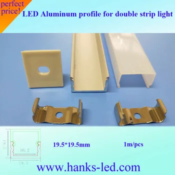 

10set 3.3ft 1m/set U-Shape LED Strip Aluminum Channel LED Bar Light