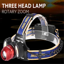 1PC font b Flashlight b font Cycling Bike Head Front Light 2017 15000Lm 3x XML T6