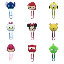 18 шт., милый тоузский зажим для бумаги, уличное сувенирное украшение в виде книги, Закладка, аксессуары для карандашей, канцелярские принадлежности, подарок учителю