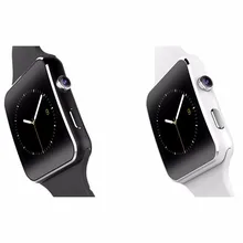 2016 neue bluetooth smart watch x6 smartwatch sport uhr für apple iphone android-handy mit kamera fm unterstützung sim free lieferung