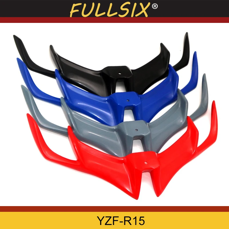 

For YAMAHA YZF R15 V3.0 V3 VVA 2017 2018 2019 Motorcycle Front Fairing Aerodynamic Winglets ABS Plastic Cover Protection Guards
