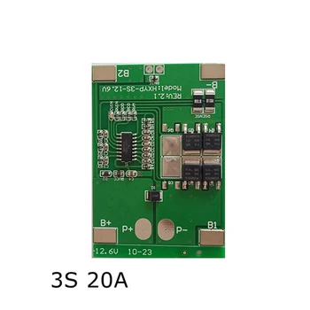 

3S 11.1V 12V 12.6V Lithium battery protection Board Continuous current 14A BMS Lithium battery charing Board Limiting 20A