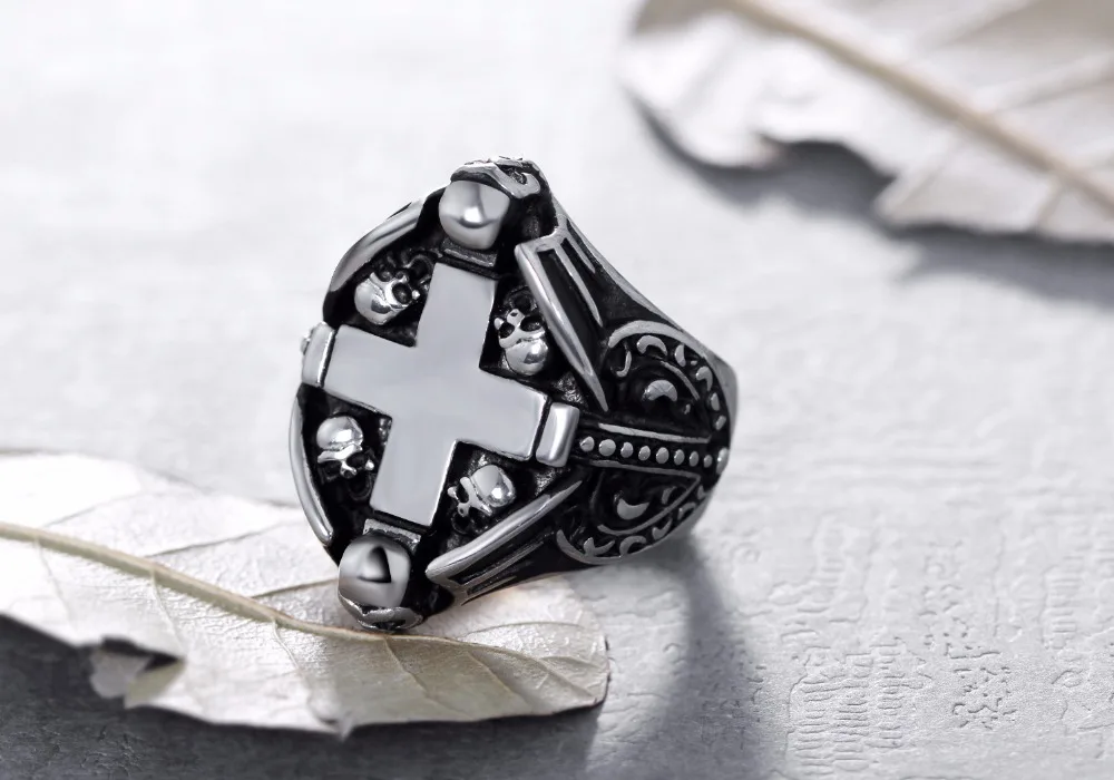 Stainless Steel CZ Rings