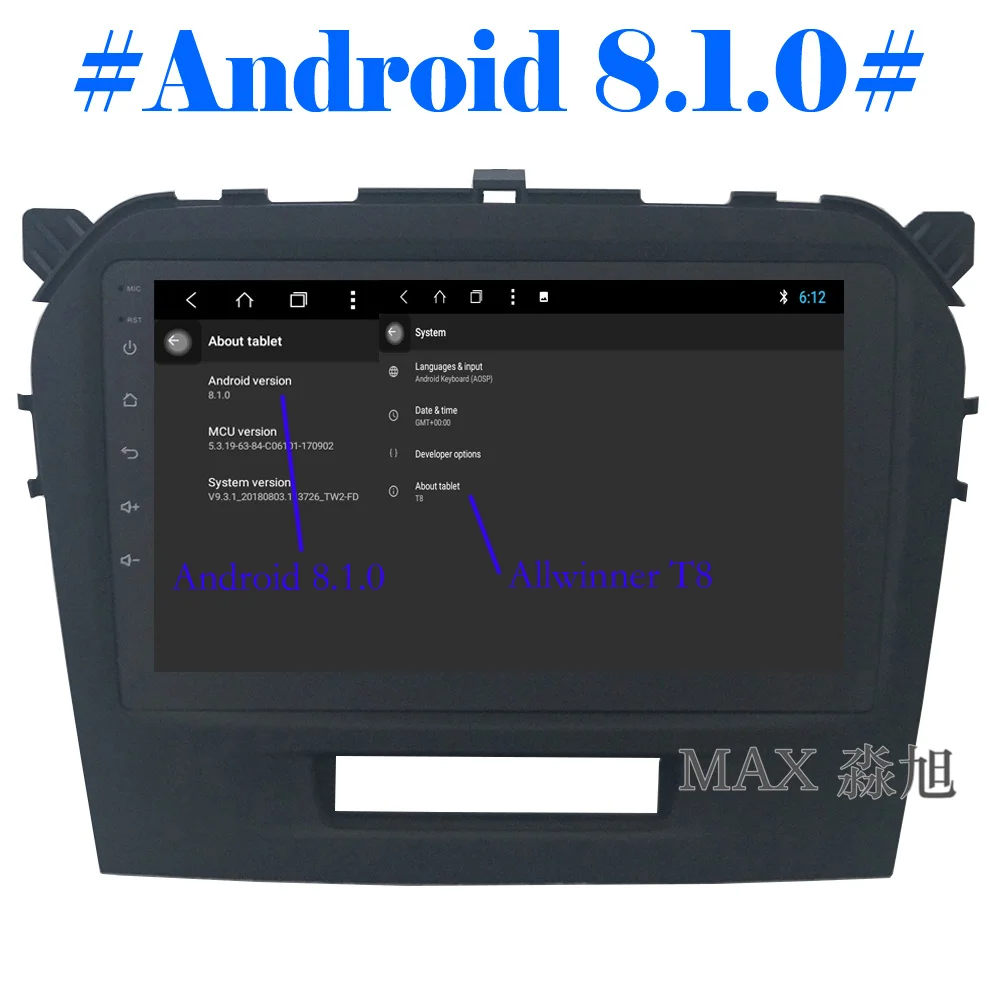 Flash Deal MAX 2.5D IPS Screen Android 8.1 Car dvd For Suzuki Grand Vitara 2015 2016 2017 Radio RDS Bluetooth 4G WiFi SWC GPS  Free Map 1
