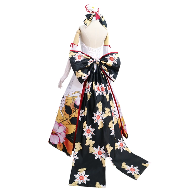 ROLECOS Fate Stay Night Altria Pendragon Косплей Костюм саблей Arturia журавль свадебное платье| |