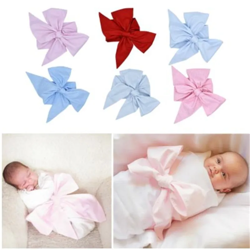 2019 New Newborn Swaddle Sash Maternity Bow Sash Baby Swaddle