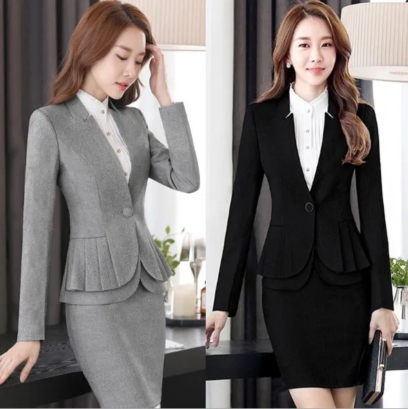 New Women Autumn Polyester Casual Jacket Slim Long Sleeve