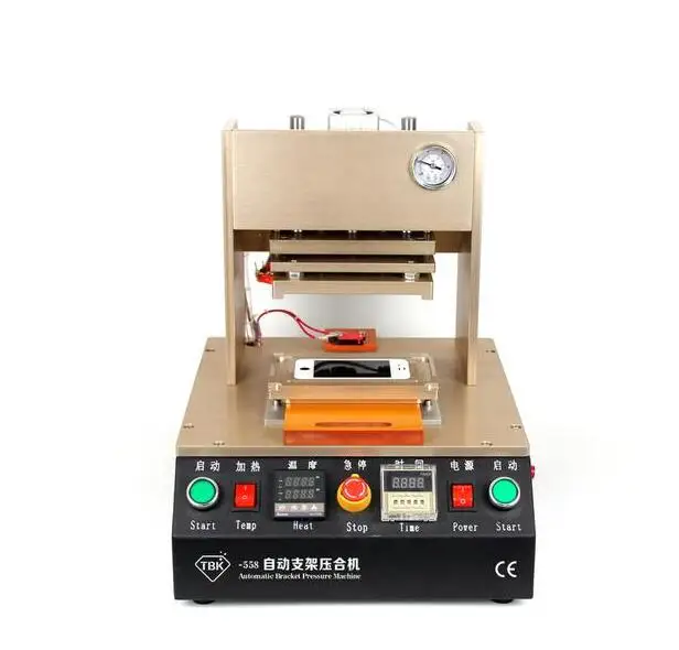 New TBK-808 Automatic Bubble Removing Laminating Machine+pneumatic Frame machine+ screen separator 