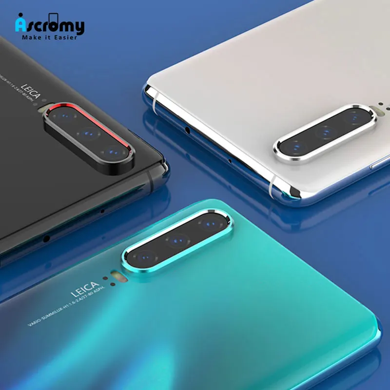 Ascromy Aluminum Rear Camera Lens Metal Protector Protection Ring Cover For Huawei P30 Pro Mate 20 X P30pro Phone Accessories (3)