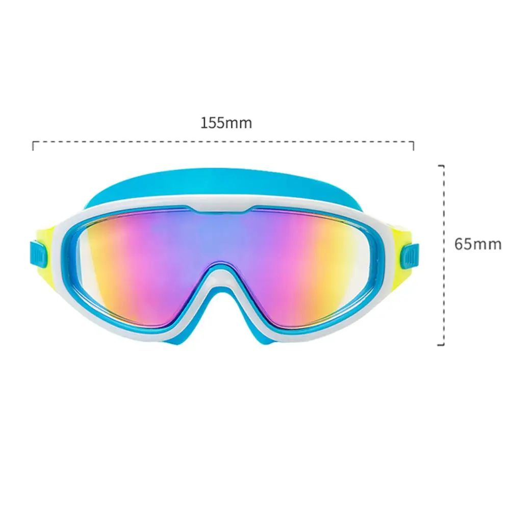 Anti-Fog Swim Eyewear Children Silicone Swimming Goggles Boys Eyewear Waterproof Diving Swim Glasses With Earplugs