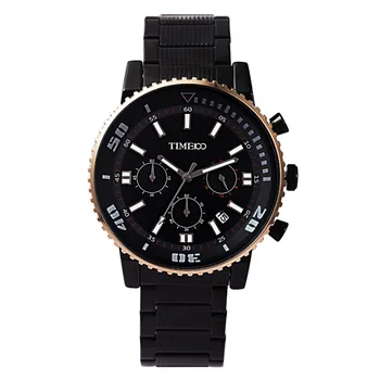 TIME100 Men's Metal Sport Watch Stainless Steel Strap Three Eye Auto Date Waterproof Quartz Hand Wrist Watches For Men Clock
TIME100 Men's Metal Sport Watch Stainless Steel Strap Three Eye Auto Date Waterproof Quartz Hand Wrist Watches For Men Clock