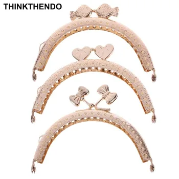 

Purse Bag Metal Frame Kiss Clasp Lock Clip Bags Making DIY Craft Accessories