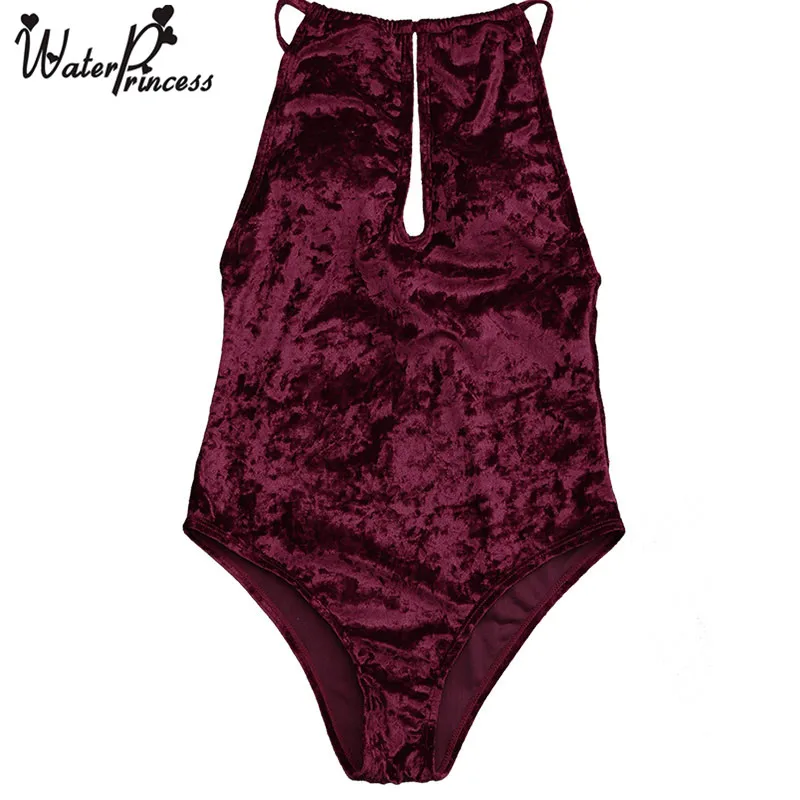 velvet bathing suit in water